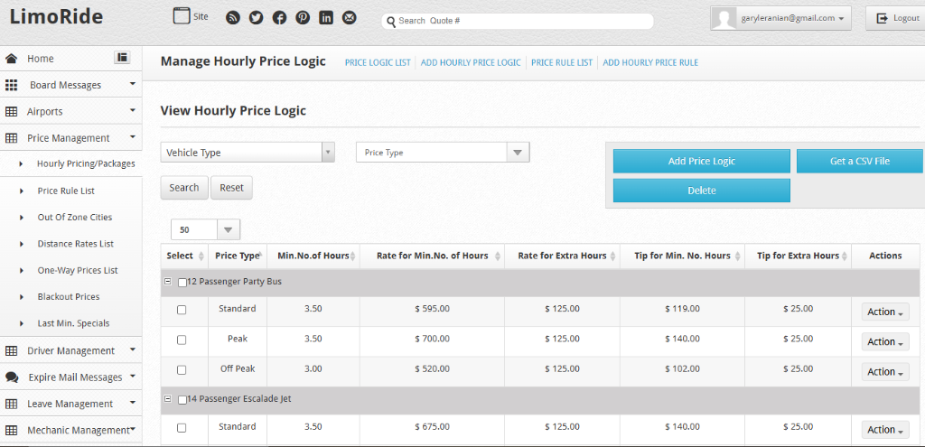 Limoride Platform